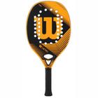 Raquete De Beach Tennis Modelo Nitro Carbono e Fibra Treinos Jogos Leve Fibra de Vidro Intermediário - Wilson