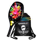 Raquete de Beach Tennis Speedo 3K Colors Glow + Beach Bag Colors