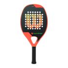 Raquete de Beach Tennis Wilson Matchpoint Laranja e Preta