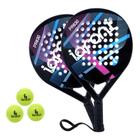 Raquete de padel WLSRW com superfície de fibra de carbono EVA Memory Core