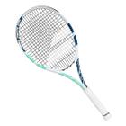 Raquete De Tênis Babolat Boost Drive W 105 Branco Azul E Cinza