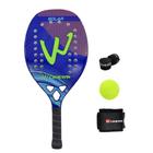 Raquete de tênis de padel CAMEWIN em fibra de carbono 18k 360g + 10g