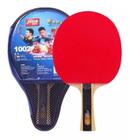 Raquete DHS Tênis de Mesa 1002 Classica ITTF com Capa