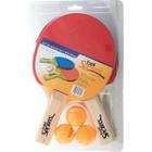 Raquete para PING PONG CONJ. 2RAQUETES+3BOLAS - Belfix