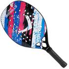 Raquete Raka de Beach Tennis Indrills Carbono 3k Eva Soft com Tratamento