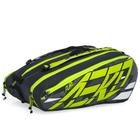 Raqueteira Babolat Pure Aero X12 Preto e Amarelo