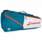 Raqueteira Bolsa Babolat Racket Holder X6 Evo Azul Laranja transporte porta objetos ajustável