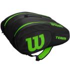 Raqueteira Wilson Team Beach Tennis E Padel - Preto/Verde