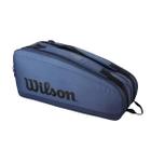 Raqueteira Wilson Tour Ultra Azul e Preta X6