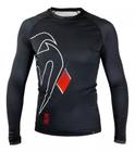 Rash Guard Compressão Jiu Jitsu Muay Thai Mma Venum Black Belt Dark ML