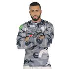 Rash Guard Jiu-Jitsu Tecido Alta Qualidade Treino - Black Cat Sport Wear