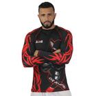 Rash Guard Jiu-Jitsu Tecido Alta Qualidade Treino - Black Cat Sport Wear