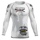 Rash Guard Jiu-Jitsu Treino Academia Camiseta Tecido Premium - Black Cat Sport Wear