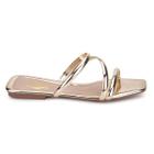 Rasteira Chinelo Feminino Delicado Tiras Confortável Calce Fácil