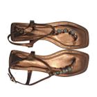 Rasteira Dumond Bronze - 10021886