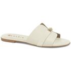 Rasteira Feminina Off White Ramarim 2414201-3