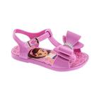 Rasteira Infantil Charmosinha Chic Laço Strass - Rosa 1921