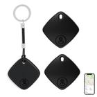 Rastreador Bluetooth SENCKIT Smart Tag Item Finder preto, pacote com 3