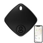 Rastreador de bagagem Bluetooth Key Finder Zecamin Black