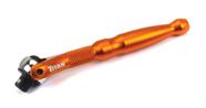 Ratchet Titan Tools 11322 Unidade de 1/4" x 4" de 90 dentes laranja