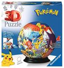 Ravensburger 11785 Pokemon 72 Peça 3D Jigsaw Puzzle Ball para crianças de 6 anos ou mais