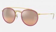 Ray-ban round com ponta dupla
