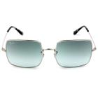 Ray Ban Square RB1971 - Prata/Azul Degradê Evolve 9149AD 54mm - Óculos de Sol