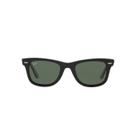 Ray-Ban Wayfarer RB2140 901 Preto Lente Verde Escuro G15 Tam 54