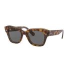 RayBan STATE STREET RB2186 1292B1 Tartaruga Lente Cinza Escuro Tam 52