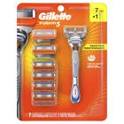 Razor Gillette Fusion5 masculino com 1 alça e 6 recargas de lâminas