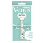 Razor Gillette Venus Deluxe Smooth Sensitive + 3 recargas