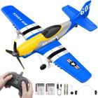 RC Plane HAWK'S WORK P-51D Mustang 3 canais 2,4 GHz Gyro de 6 eixos