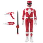 Reaction 10Cm Power Rangers Mighty Ranger Vermelho Super 7