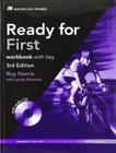 Ready for first wb with key + audio cd - 3rd ed - MACMILLAN BR