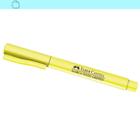 Realce Suas Ideias Com A Caneta Grifpen Faber Castell Amarela Amarelo