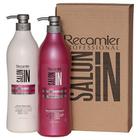 REAMIER Anti Frizz Shampoo Liss Conditioner Detangler Set Champu y Acondicionador Pack 33.3 OZ