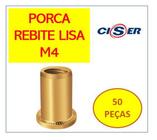 Rebite Rosca Interna M4 - Aço Carbono - Easy Clinch - CISER