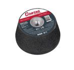 Rebolo Tipo Copo Conico 100MMX50MM Rosca M14 G-120- CORTAG-7681