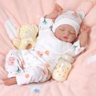 Reborn Baby Doll BABESIDE Lifelike Girl 43 cm com caixa de presente 3+