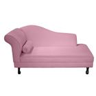 Recamier Divã Dubai 140 cm Braço Direito Rosa