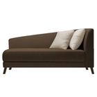 Recamier Heitor 140cm com Almofada Lado Esquerdo Suede - ADJ Decor