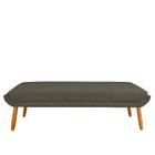 Recamier Realeza Suede Marrom Rato - D'Classe Decor