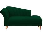 Recamier Sofá Divã Chaise Chesterfield  3 Lugares 1,60 Para Salas de Noiva Psicologia Decoração iza