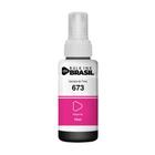 Recarga de Tinta T673 Magenta Compatível Epson L850 - Bulk Ink Do Brasil