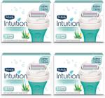 Recargas de barbear Schick Intuition Pure Nutrition x12