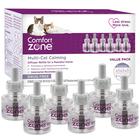 Recargas de difusor Comfort Zone Multi Cat Calming, pacote com 6