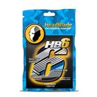 Recargas para barbeadores de cabeça HB6 - Lâminas precisas e duráveis