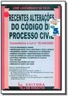 Recentes Alterações do Código de Processo Civil: Comentário À Lei Nº 10.444-2002