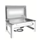 Rechaud Tramontina Aço Inox 1 Cuba, 127V e 400W