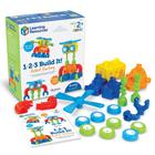 Recursos de aprendizagem de brinquedos 1-2-3 Build It! Fábrica de robôs há mais de 2 anos - Learning Resources